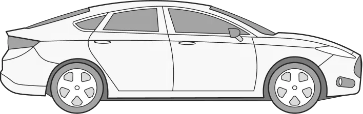 Автомобиль сбоку